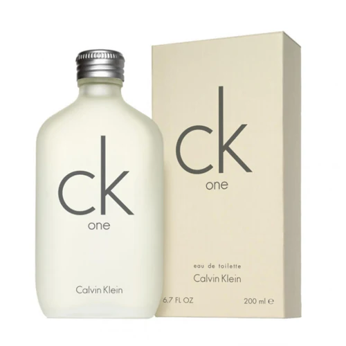 CALVIN KLEIN UNISEX CK ONE EAU DE TOILETTE - 6.7 FL OZ