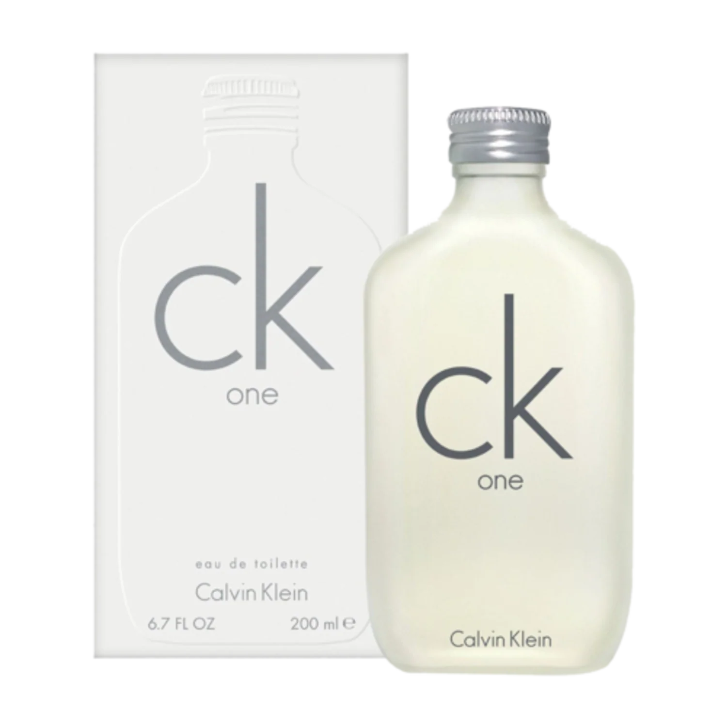 CALVIN KLEIN UNISEX CK ONE EAU DE TOILETTE - 6.7 FL OZ - Image 2