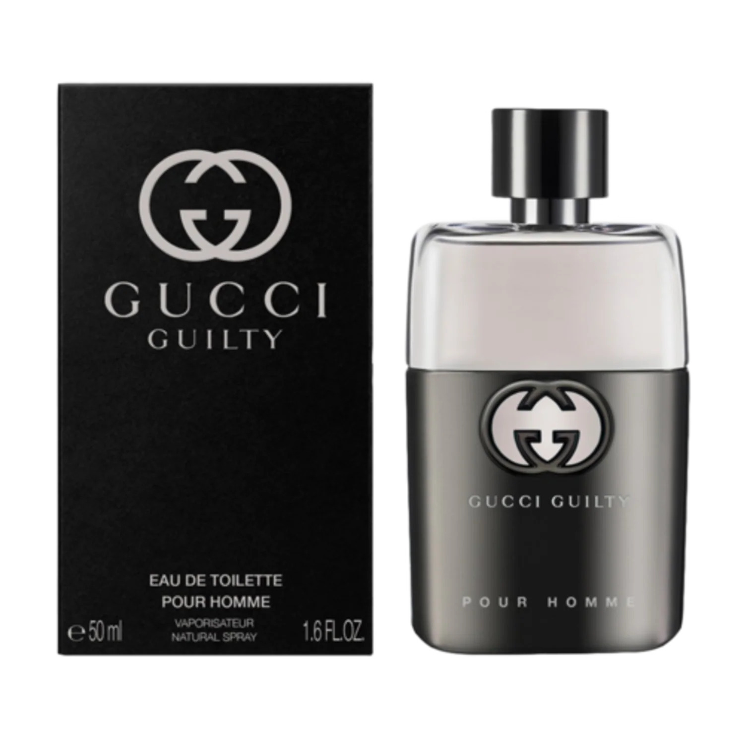 GUCCI GUILTY POUR HOMME EDT SPRAY - 1.6 FL OZ - Image 2