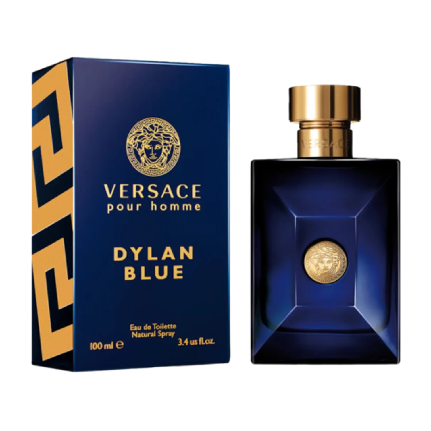 VERSACE DYLAN BLUE POUR HOMME EDT SPRAY - 3.4 FL OZ - Image 2