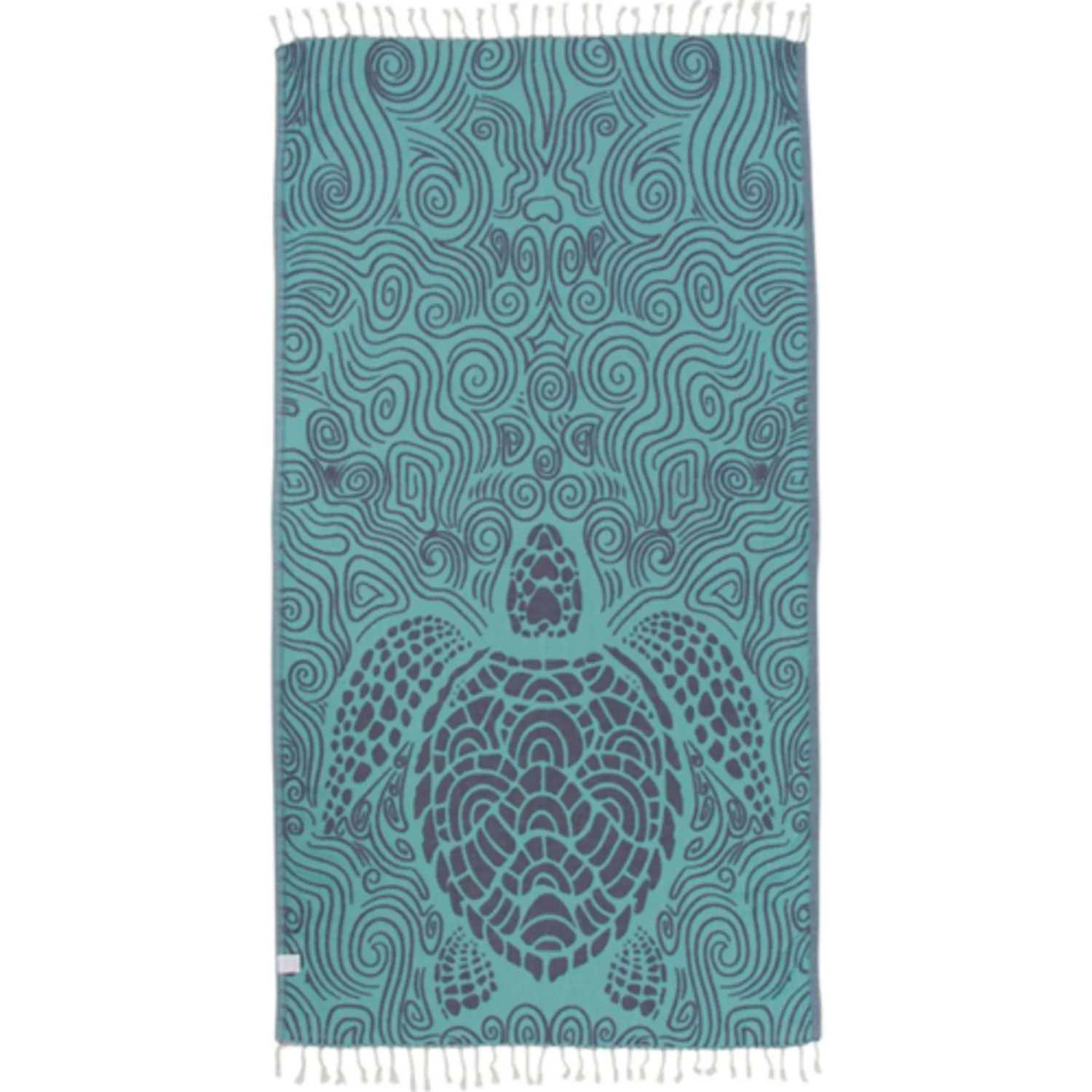 SAND CLOUD SWIRL TURTLE TOWEL - Image 2