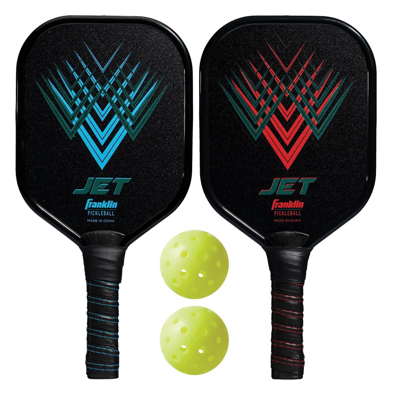 JET 2 PLAYER ALUMINUM PADDLE & BALL SET - Image 2
