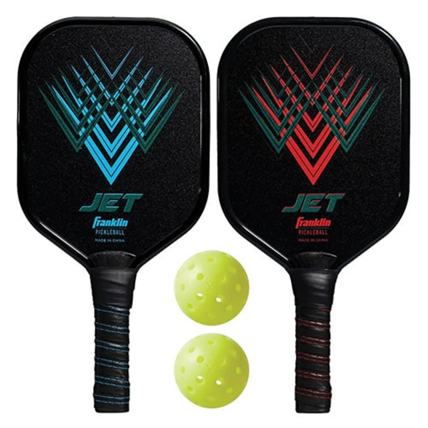 JET 2 PLAYER ALUMINUM PADDLE & BALL SET - Image 3