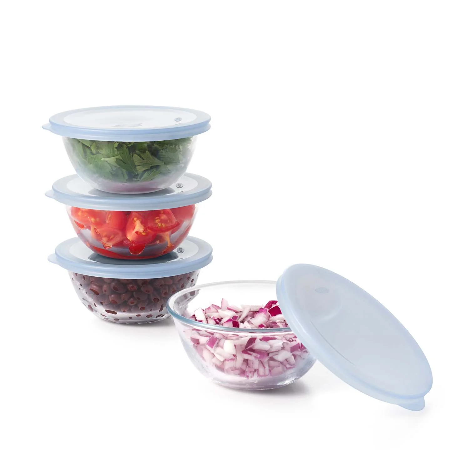 GOOD GRIPS 8PC GLASS PREP BOWL SET - Image 2