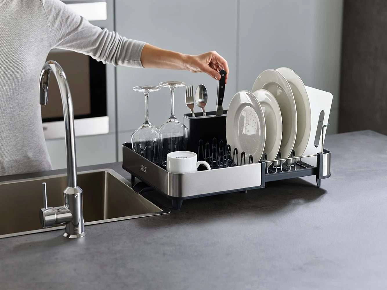 EXTEND STEEL EXPANDABLE DISH DRAINER - Image 2