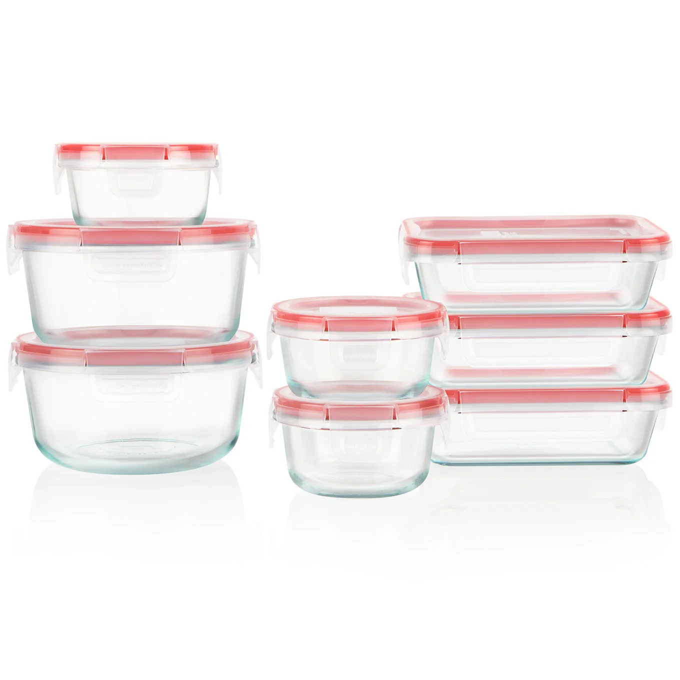 FRESHLOCK 16PC GLASS STORAGE SET - Image 2