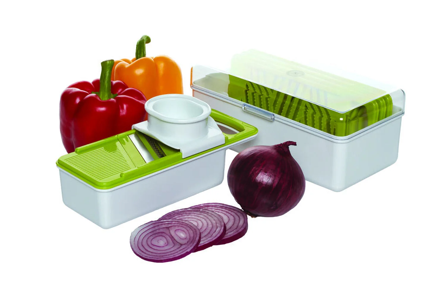 PROFESSIONAL MANDOLINE SLICER W/ STORAGE CASE - Image 2