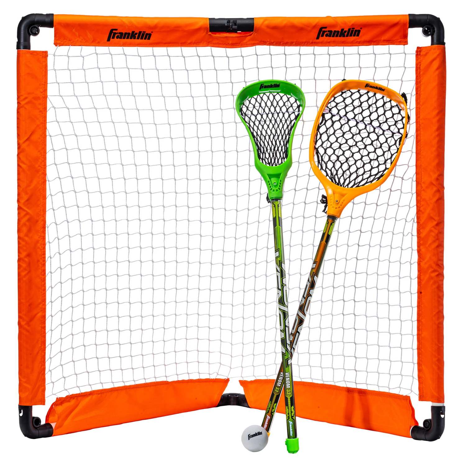 YOUTH LACROSSE SET - INSTA-SET GOAL & STICKS - Image 2
