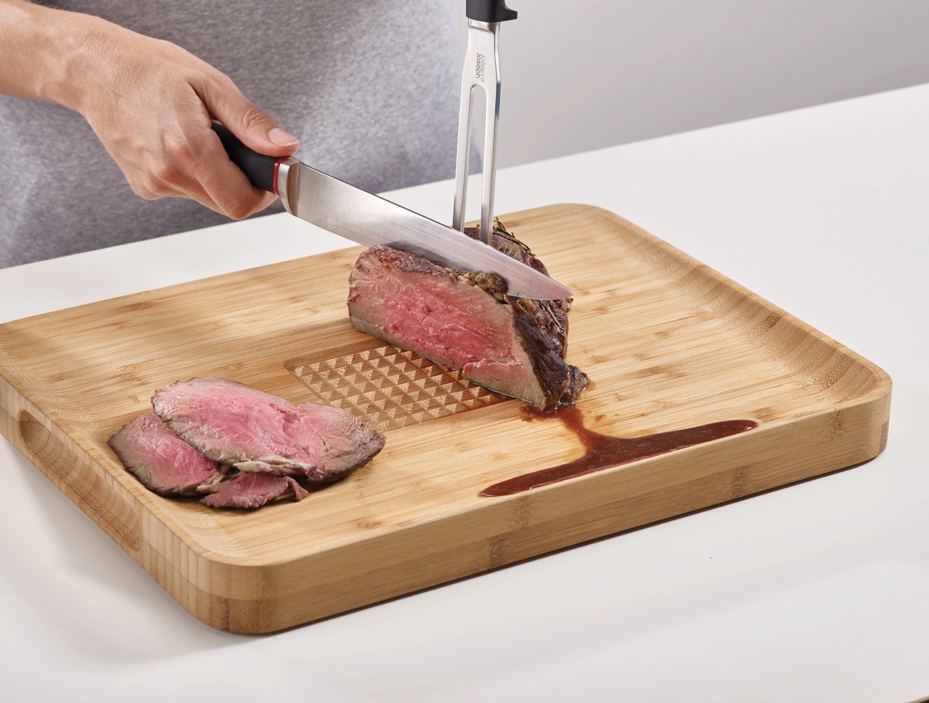 CUT & CARVE BAMBOO CUTTING BOARD - Image 2