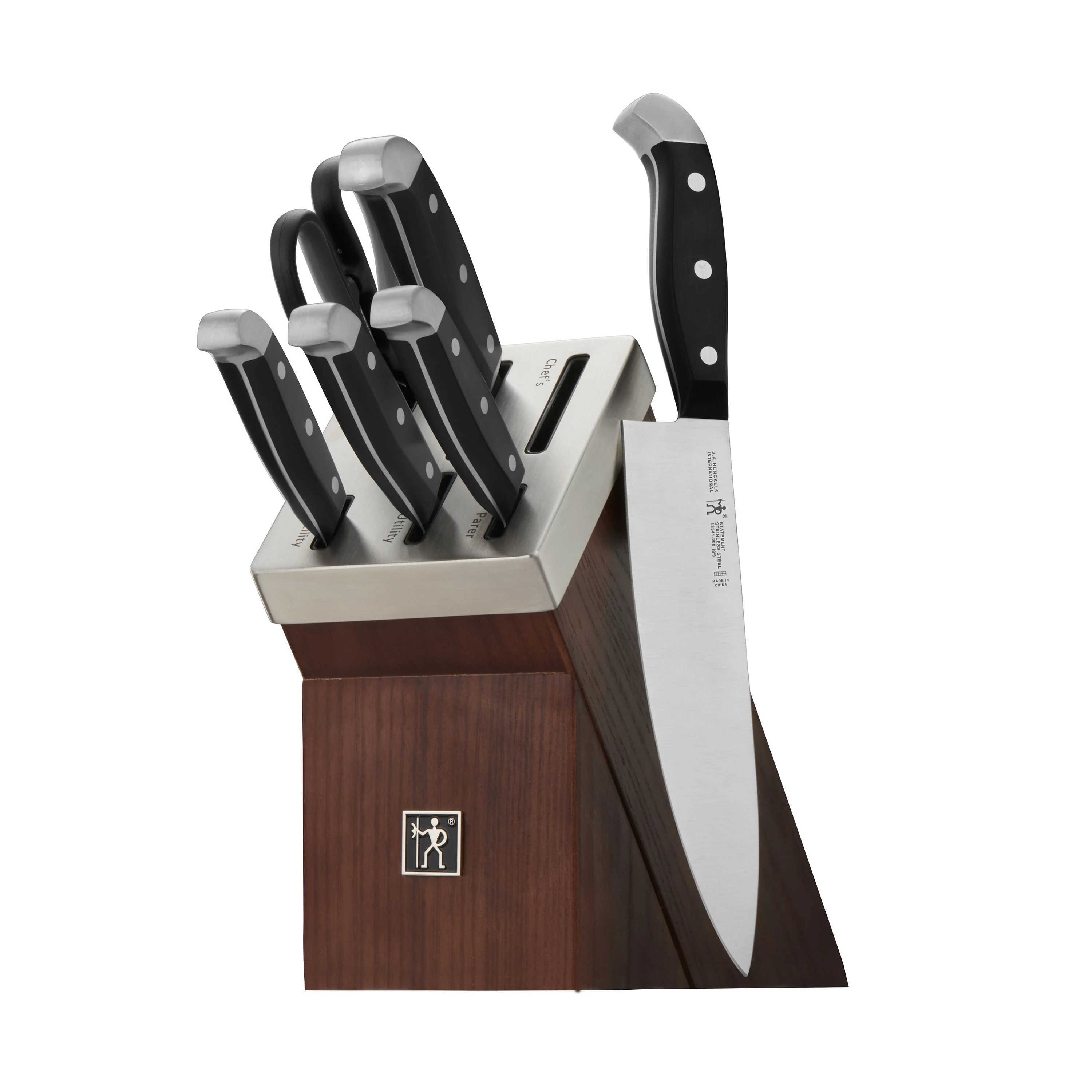 STATEMENT 7PC SELF-SHARPENING KNIFE BLOCK SET - Image 2