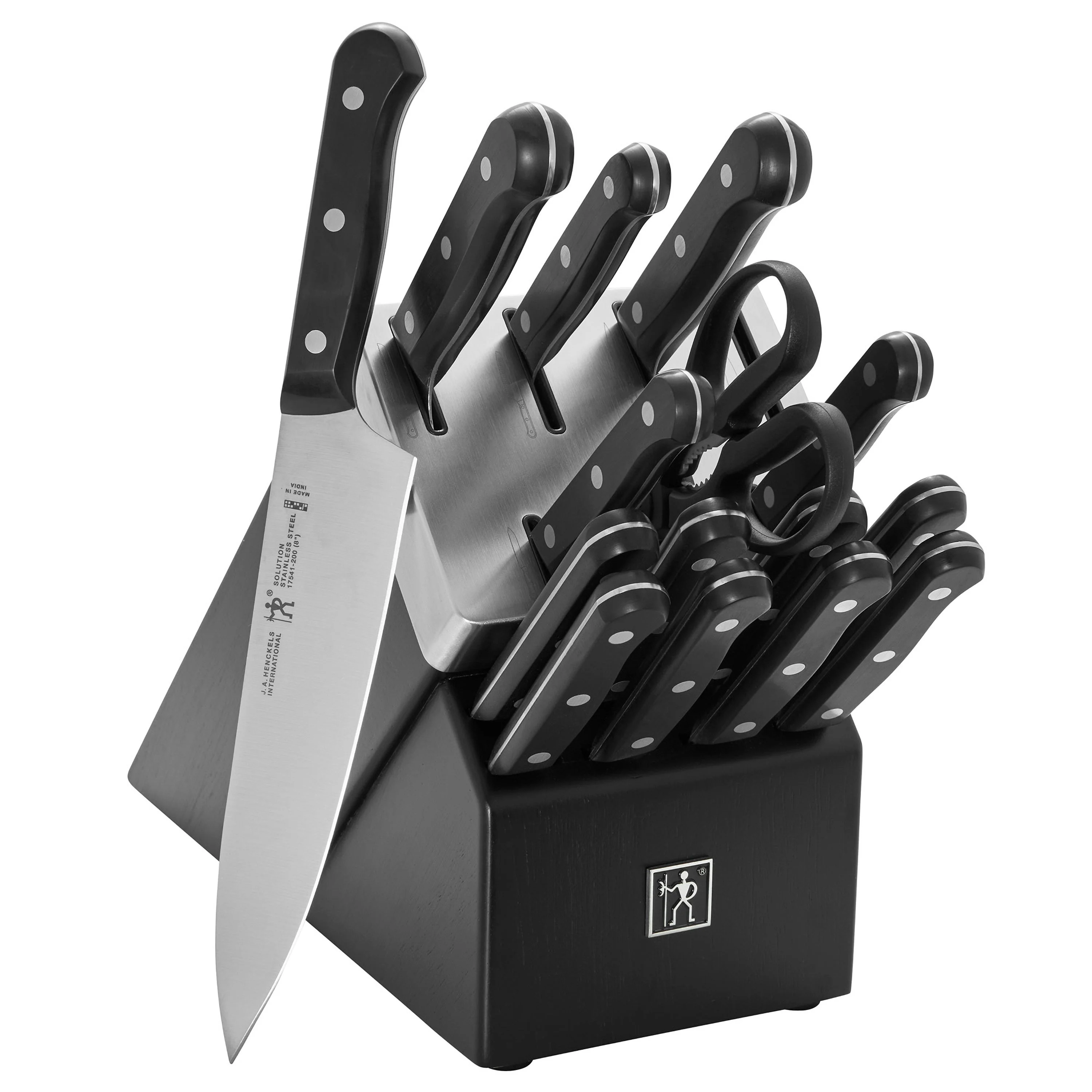 SOLUTION 16PC SELF-SHARPENING KNIFE BLOCK SET - Image 2