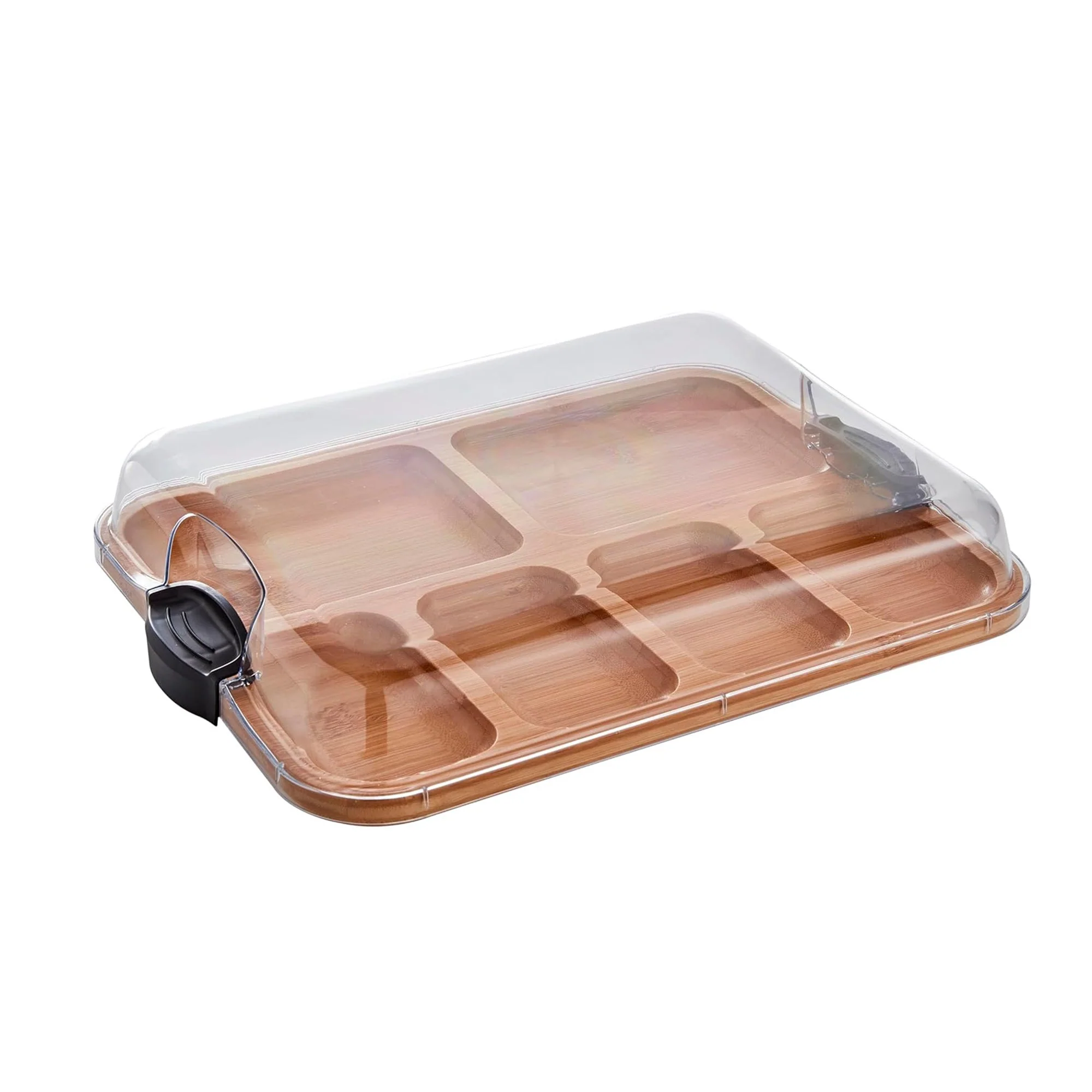 BUILD-A-BOARD BAMBOO SERVING BOARD W/ LID - Image 2