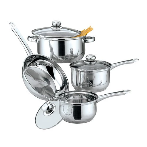 7PC FAMILY SIZE COOKWARE SET