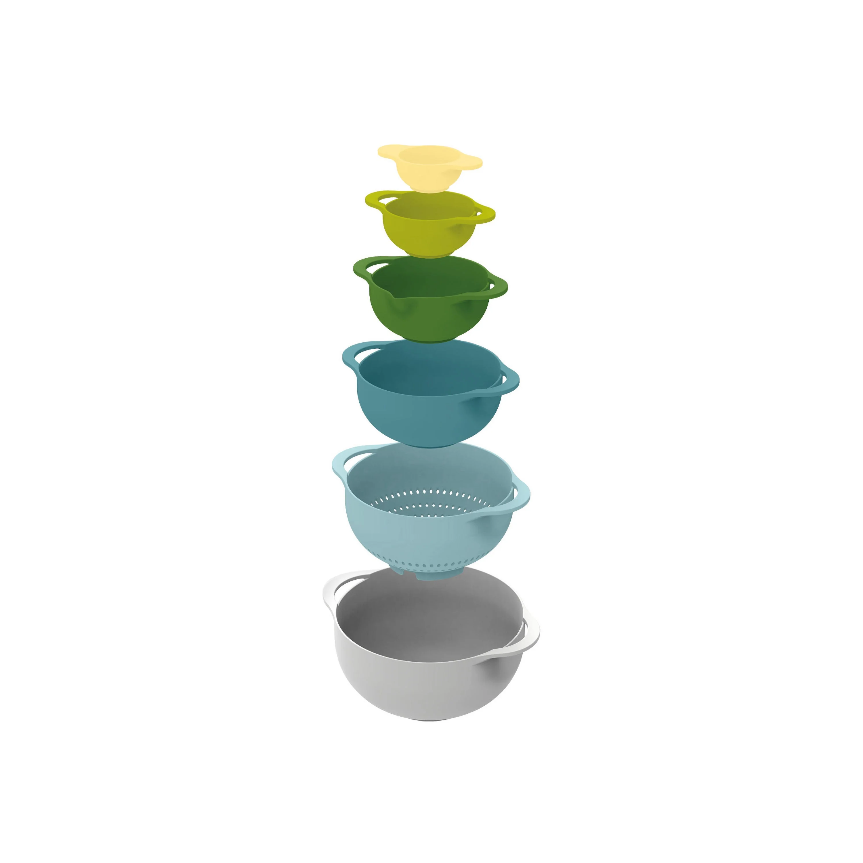 DUO 6PC FOOD PREPARATION BOWL SET OPAL - Image 2