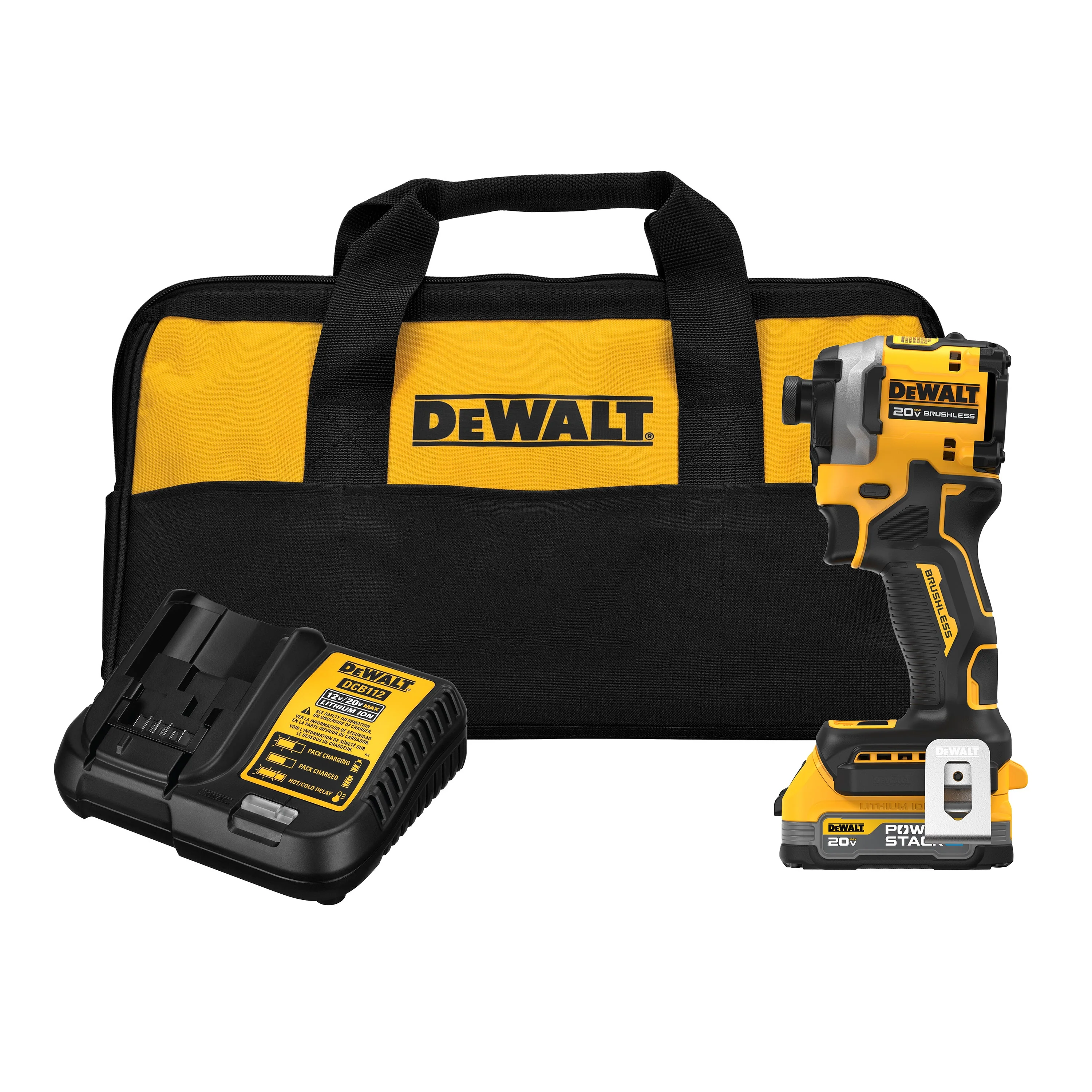 ATOMIC 20V MAX 3 SPEED 1/4" IMPACT DRIVER KIT W/ POWERSTACK BATTERY - Image 2