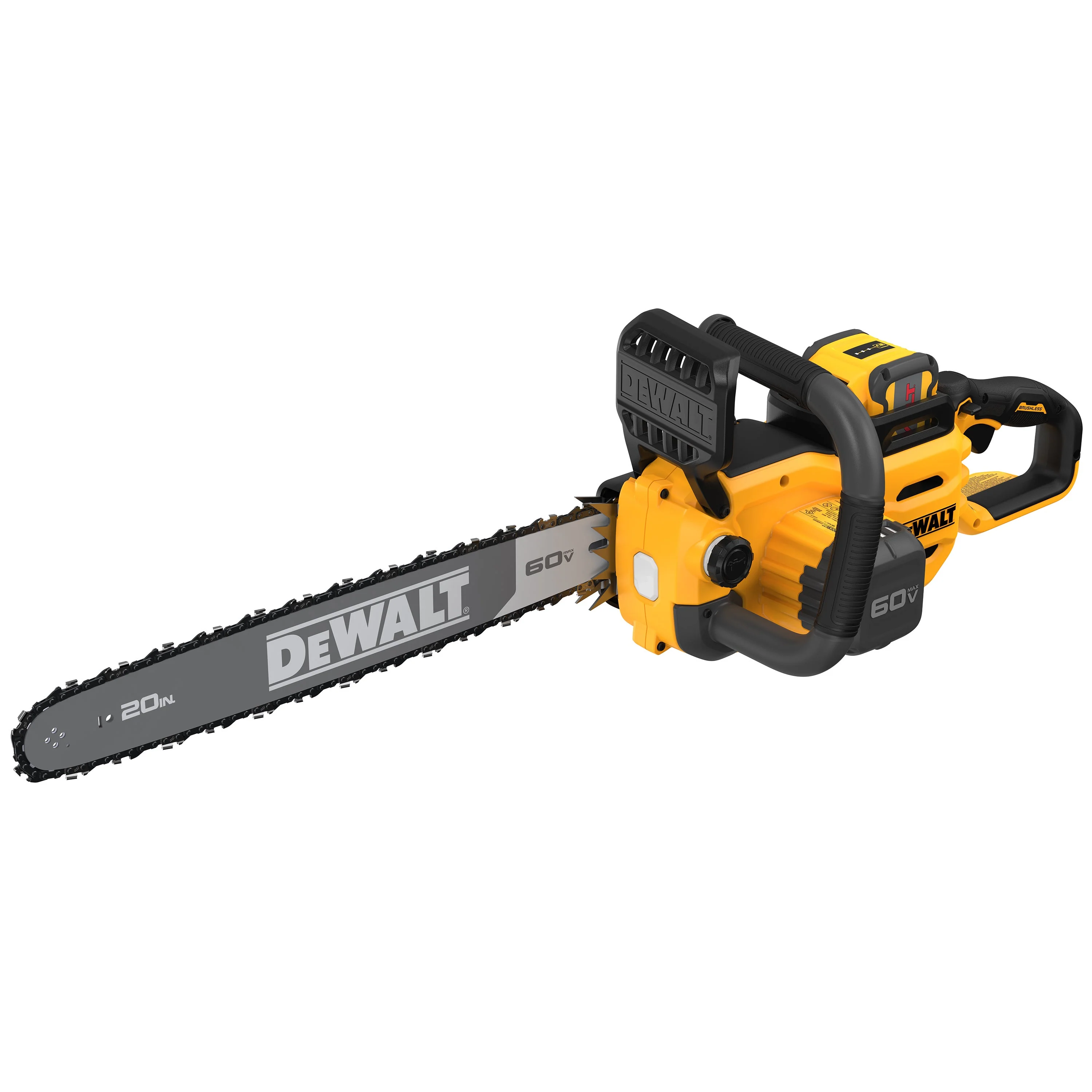 60V MAX 20" BRUSHLESS CORDLESS CHAINSAW KIT W/ FLEXVOLT BATTERY - Image 2