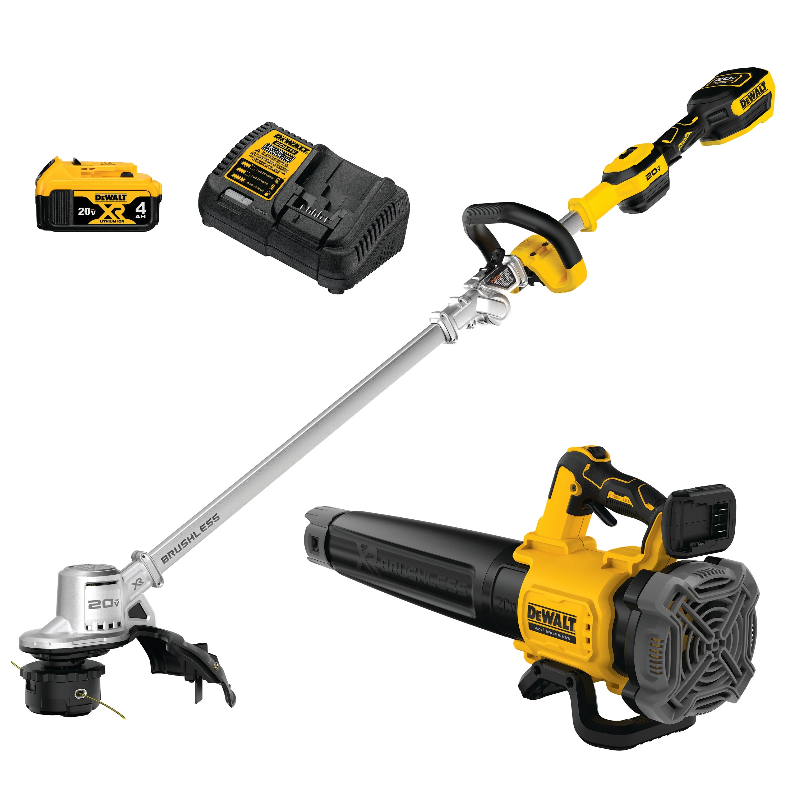 20V MAX XR OUTDOOR COMBO KIT - TRIMMER & BLOWER - Image 2