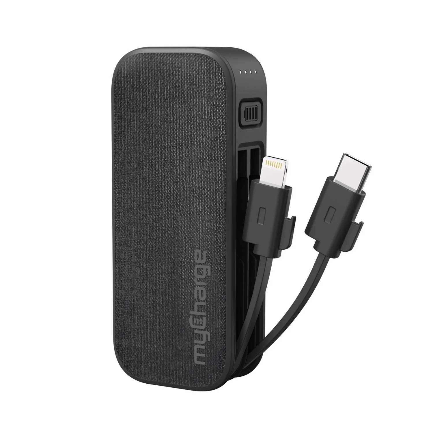 POWERHUB MINI 3K PORTABLE CHARGER W/ BUILT-IN USB-C & LIGHTNING CABLES - Image 2