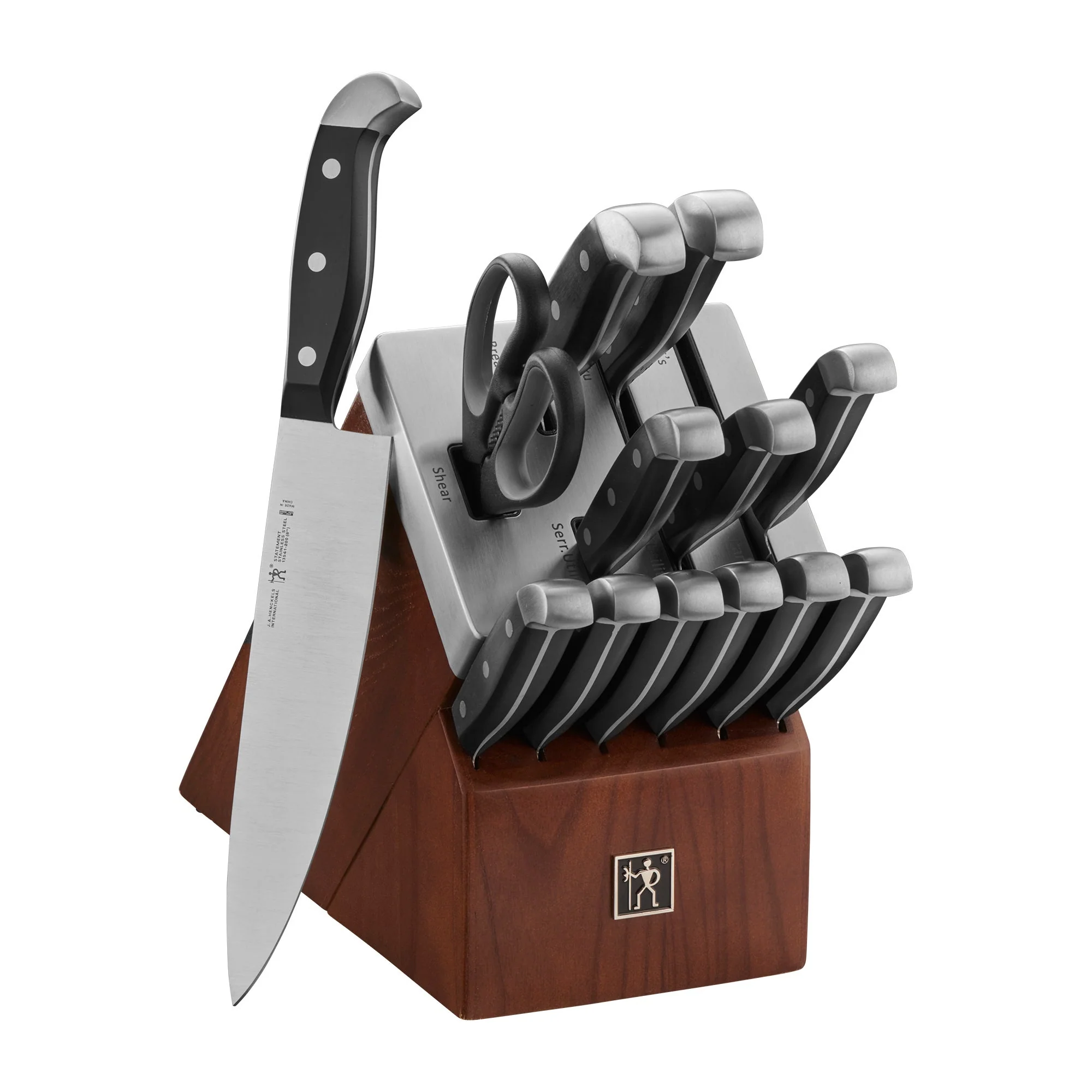 STATEMENT 14PC SELF-SHARPENING KNIFE BLOCK SET - Image 2