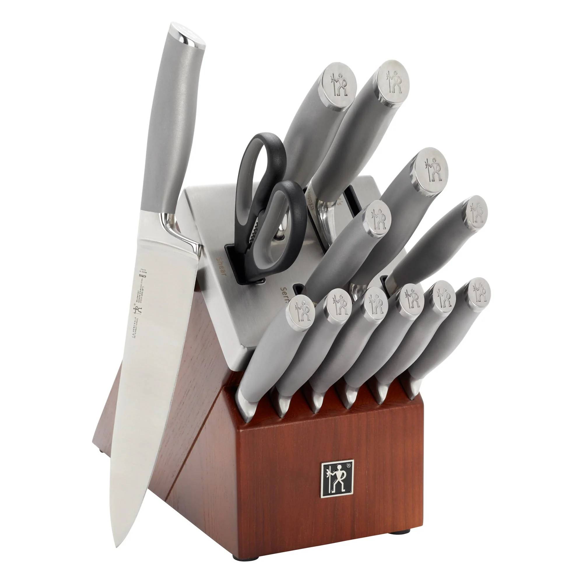 14PC SELF-SHARPENING KNIFE BLOCK SET - Image 2