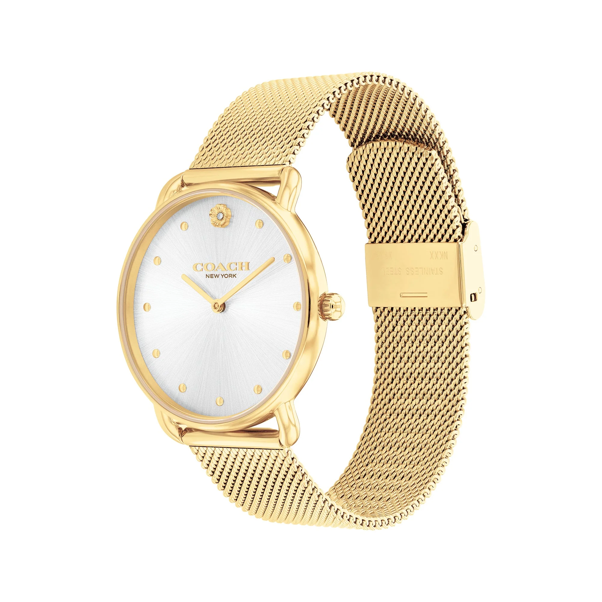 LADIES' ELLIOT STAINLESS STEEL MESH WATCH - Image 2