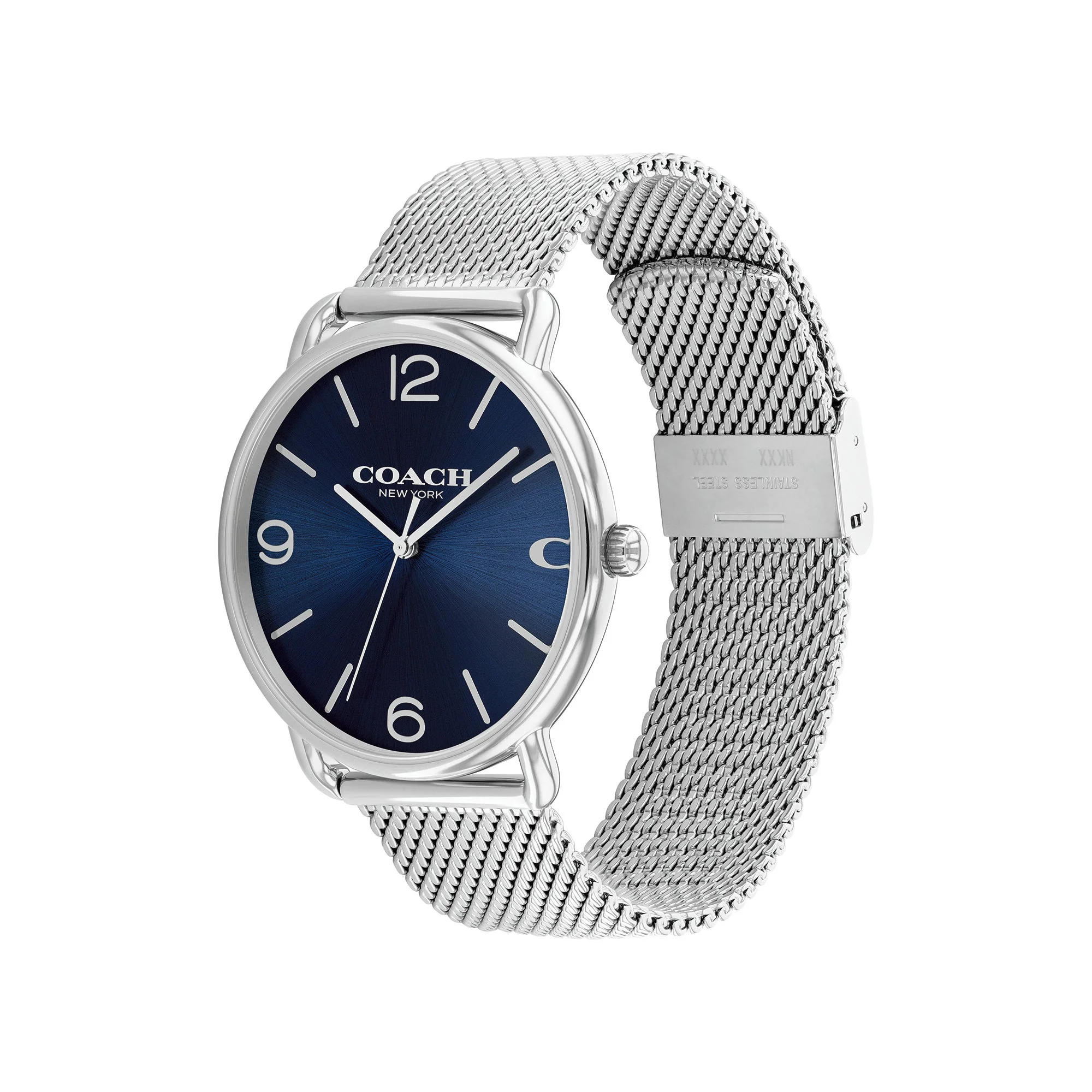 MEN'S ELLIOT STAINLESS STEEL MESH WATCH - Image 2