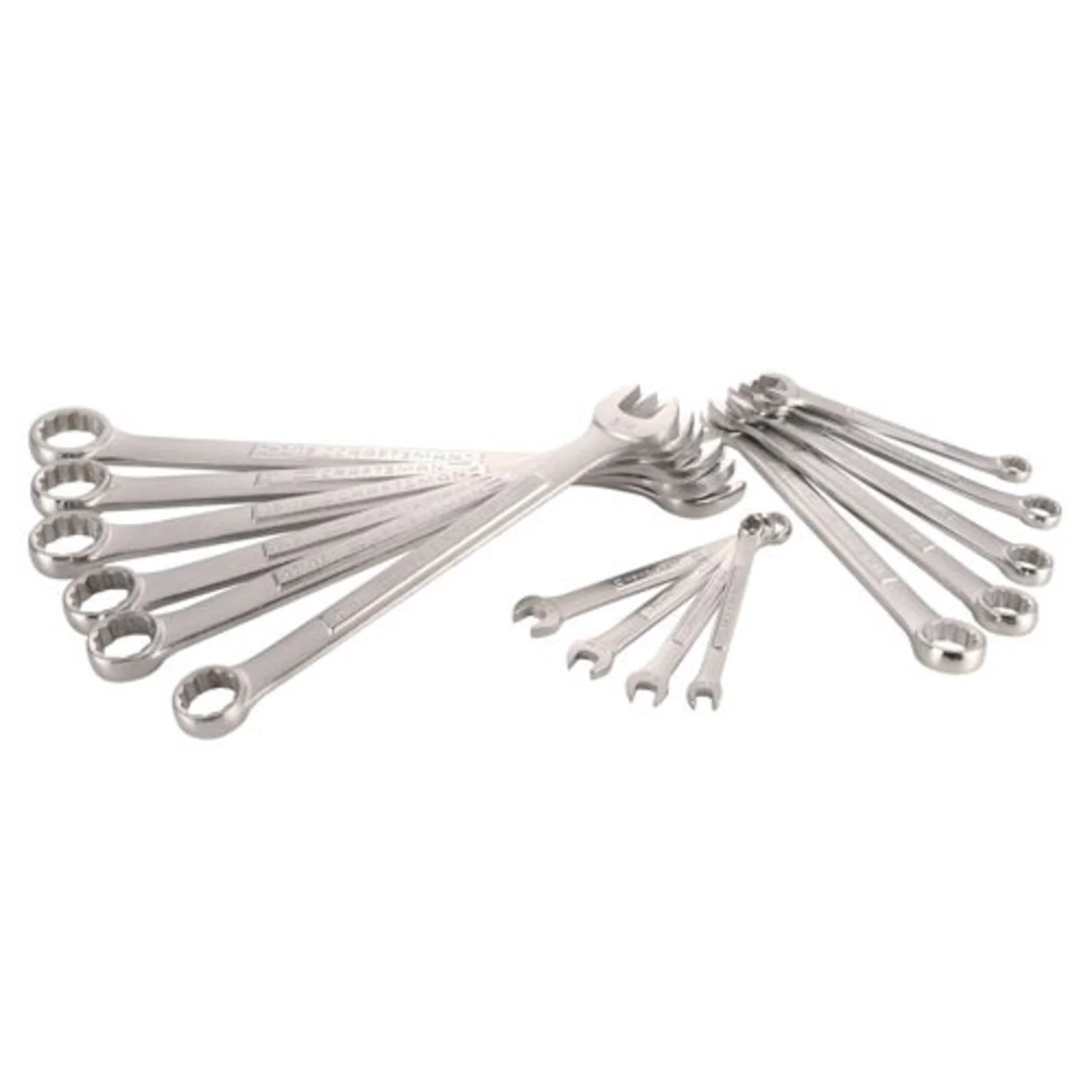 15PC SAE COMBINATION WRENCH SET - Image 3