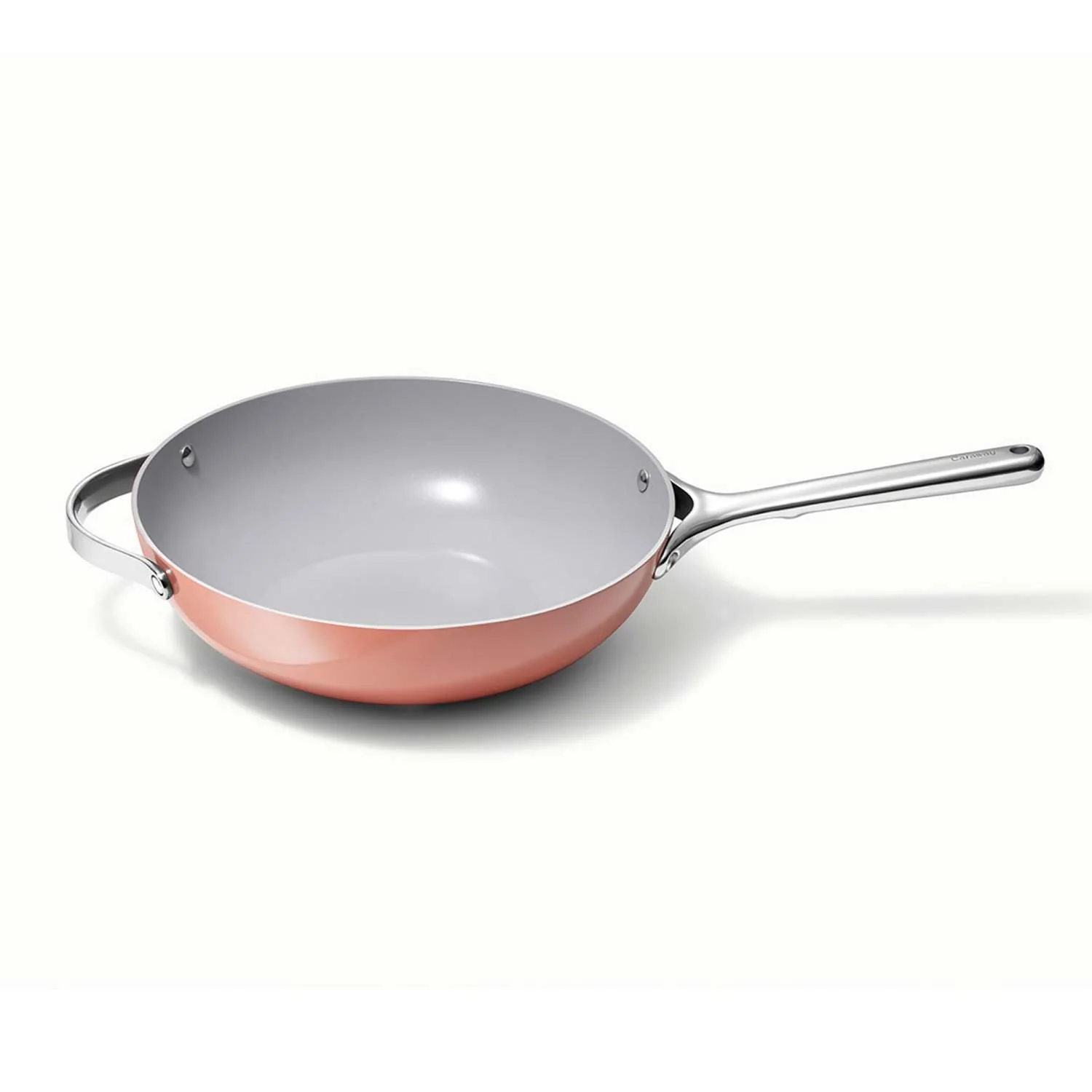 12" NONSTICK CERAMIC STIR FRY PAN - Image 2