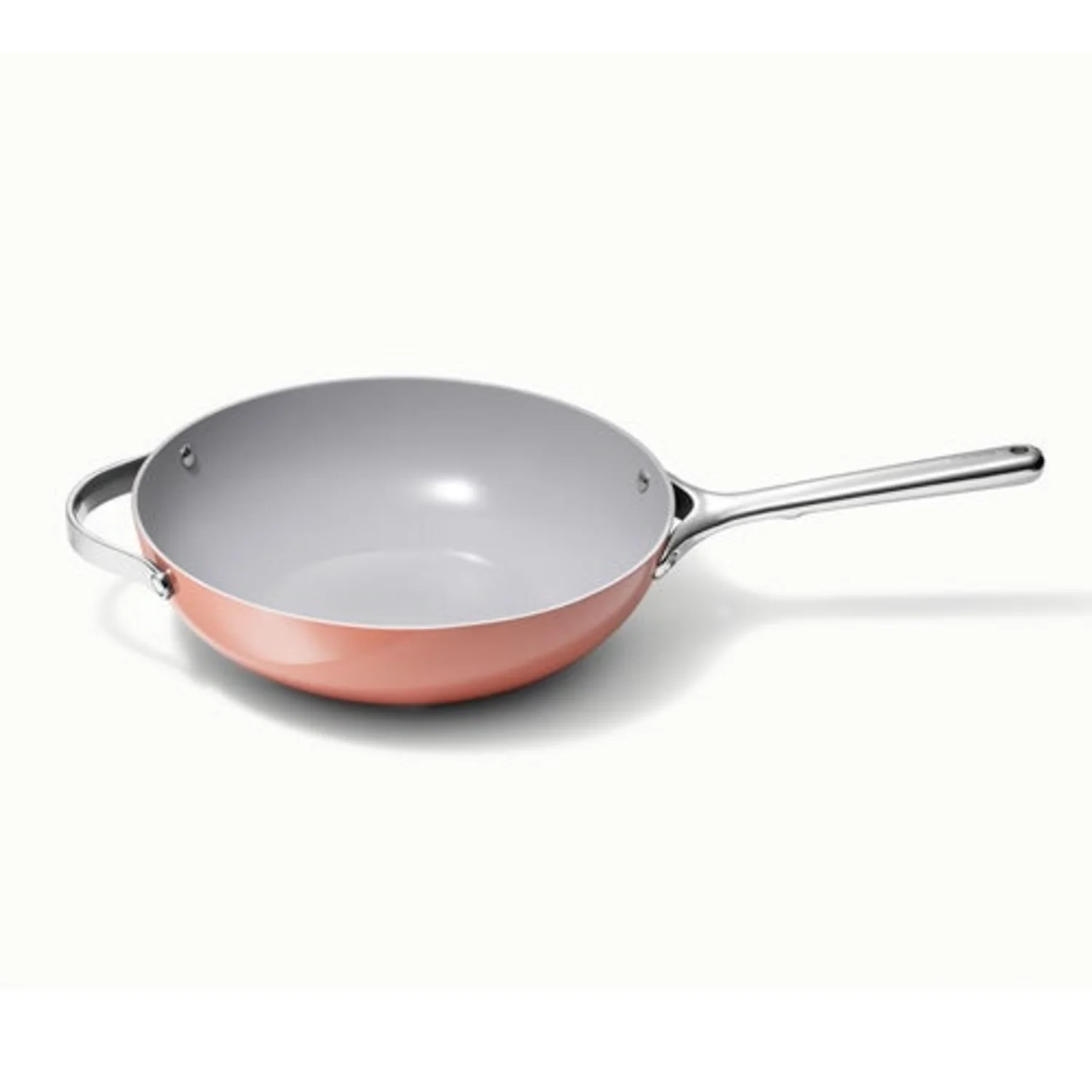 12" NONSTICK CERAMIC STIR FRY PAN - Image 3