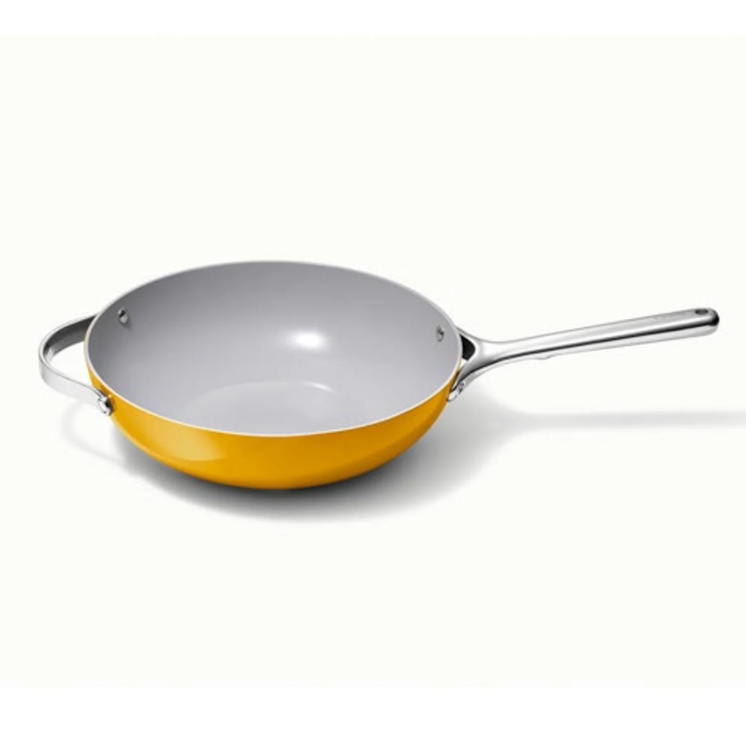 12" NONSTICK CERAMIC STIR FRY PAN - Image 3