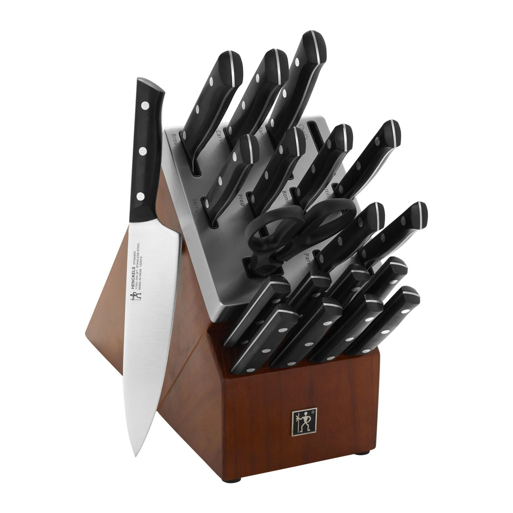 DYNAMIC 20PC SELF-SHARPENING KNIFE BLOCK SET - Image 2