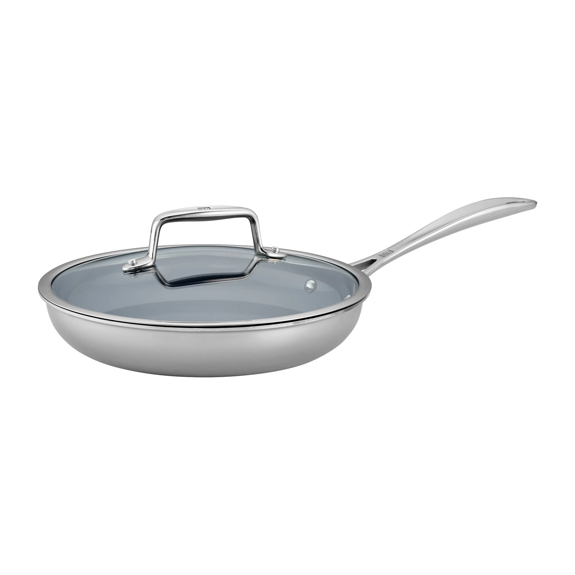 CLAD CFX 9.5" NONSTICK CERAMIC FRY PAN W/ LID - Image 2