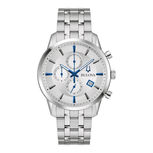 MEN'S SUTTON CHRONOGRAPH STAINLESS STEEL WATCH, DIAL