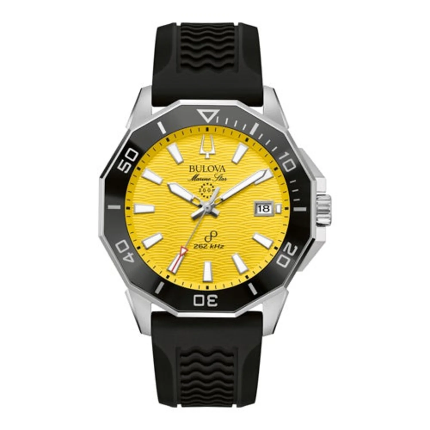 MEN'S MARINE STAR SERIES C PRECISIONIST SILICONE STRAP WATCH, DIAL - Image 3