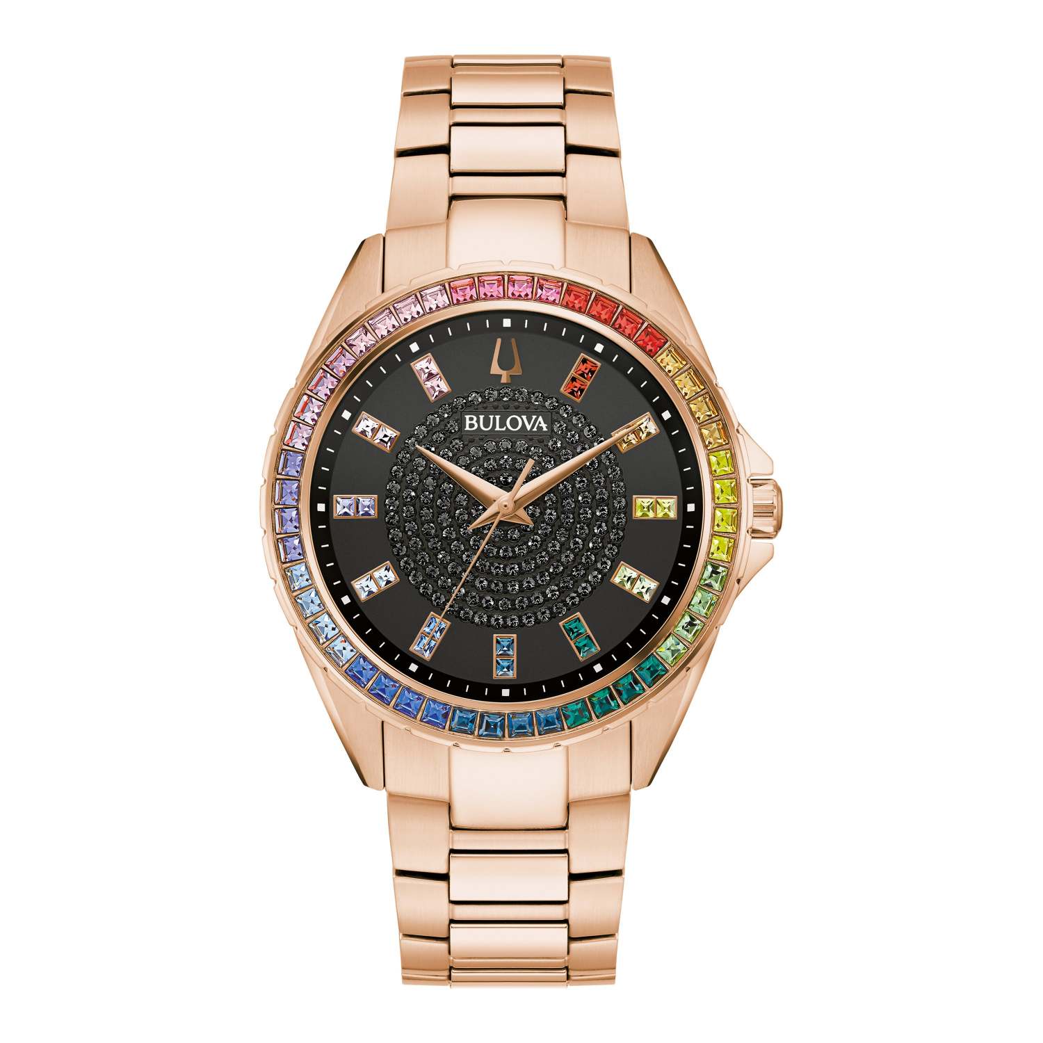 LADIES' PHANTOM CRYSTAL STAINLESS STEEL WATCH, DIAL - Image 2