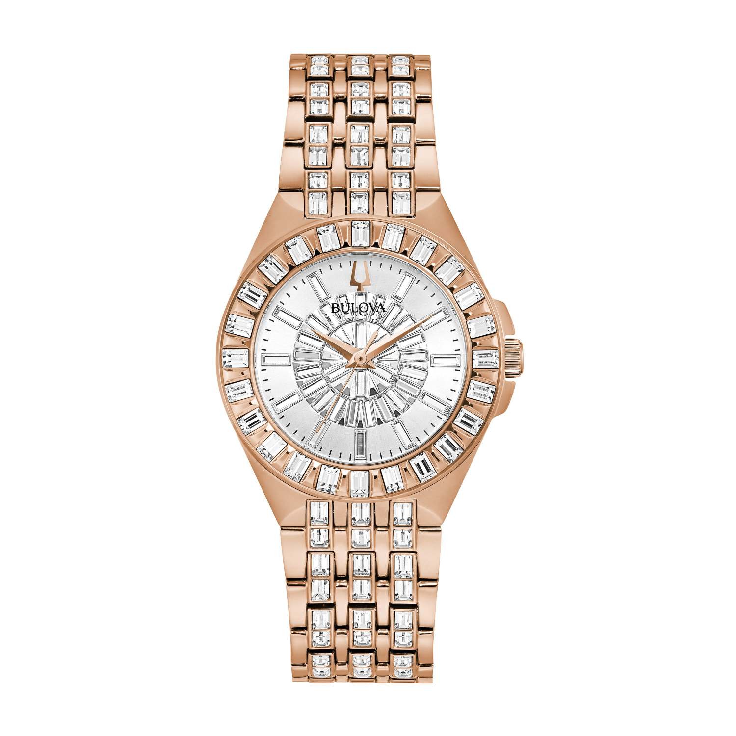 LADIES' PHANTOM CRYSTAL STAINLESS STEEL WATCH, DIAL - Image 2