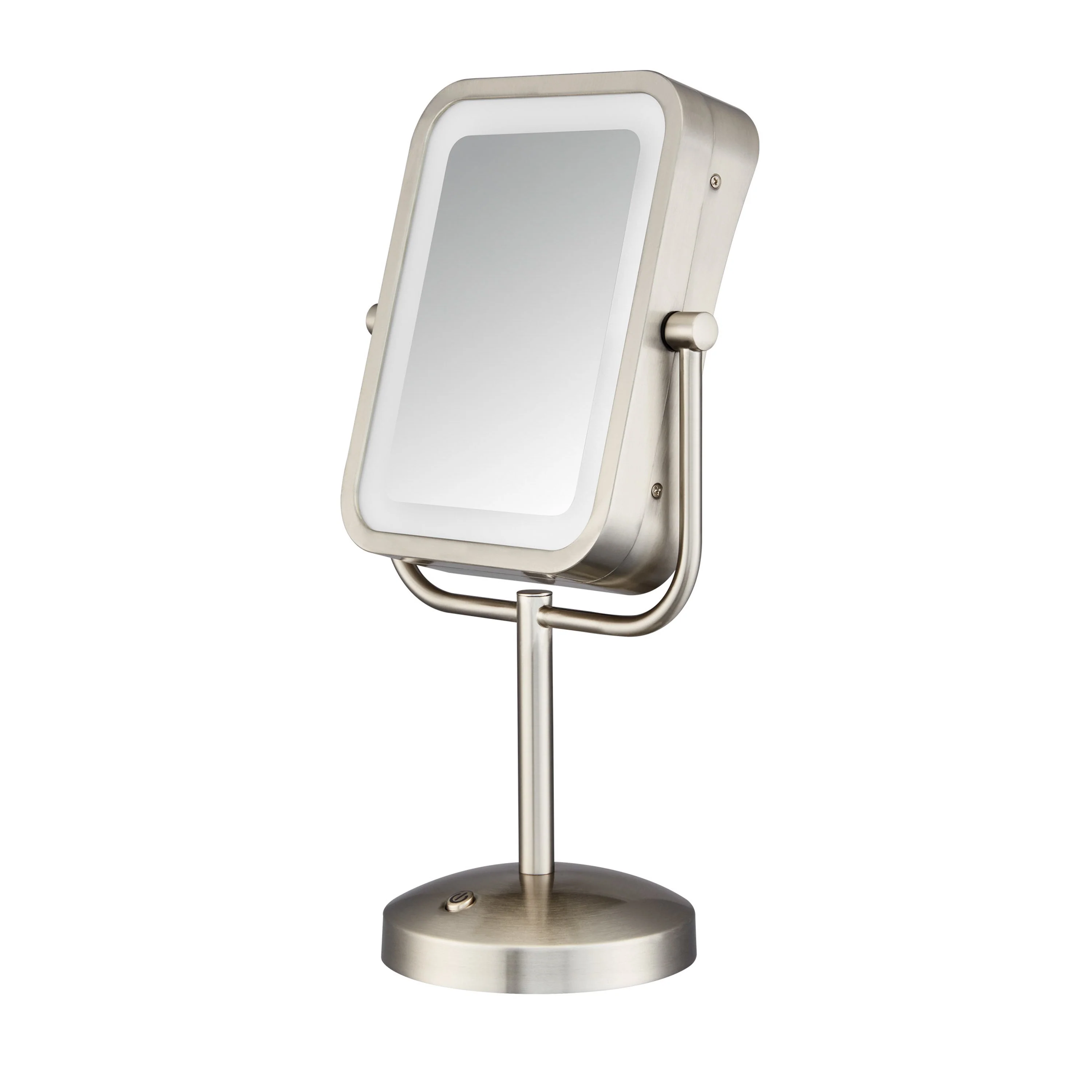 LIGHTED MAKEUP MIRROR W/ 1X/8X MAGNIFICATION - Image 2