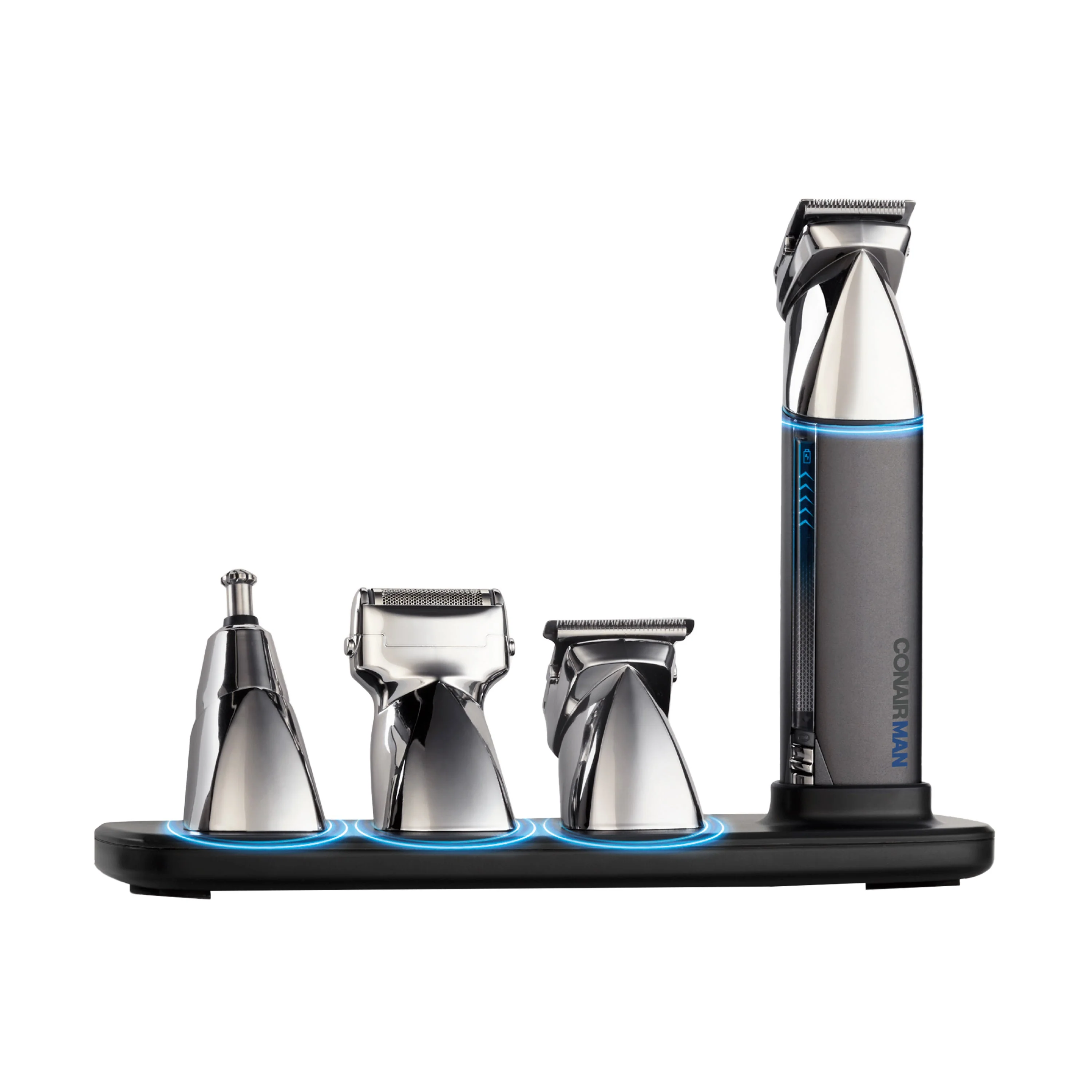 CONAIR MEN ULTIMATE TRIM PRECISION ALL-IN-ONE METAL GROOMER W/ ATTACHMENTS - Image 2