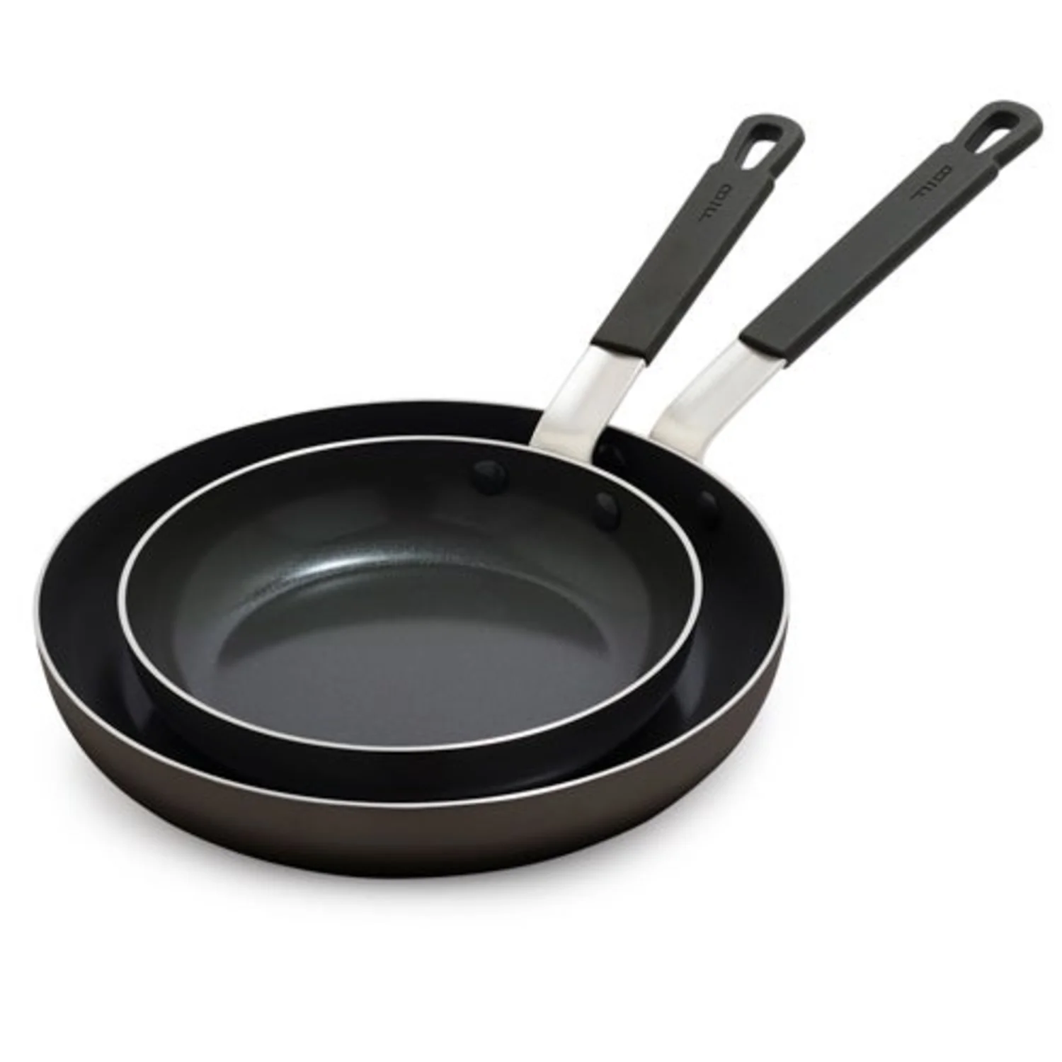 CERAMIC NONSTICK ALUMINUM 2PC FRY PAN SET - Image 3