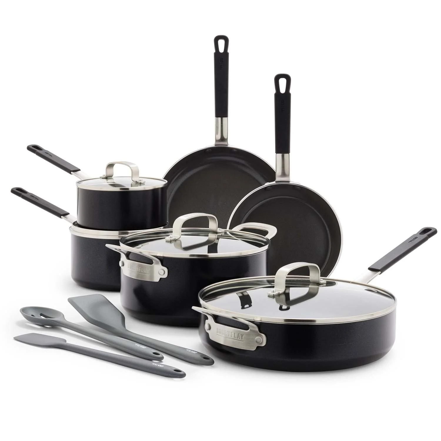 CERAMIC NONSTICK ALUMINUM 13PC COOKWARE SET - Image 2