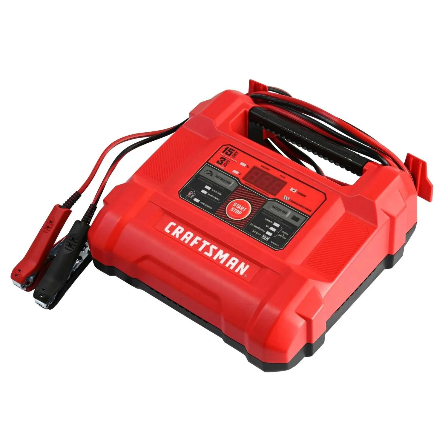 15A 6V MAX/12V MAX FULLY AUTOMATIC BATTERY CHARGER AND MAINTAINER - Image 2