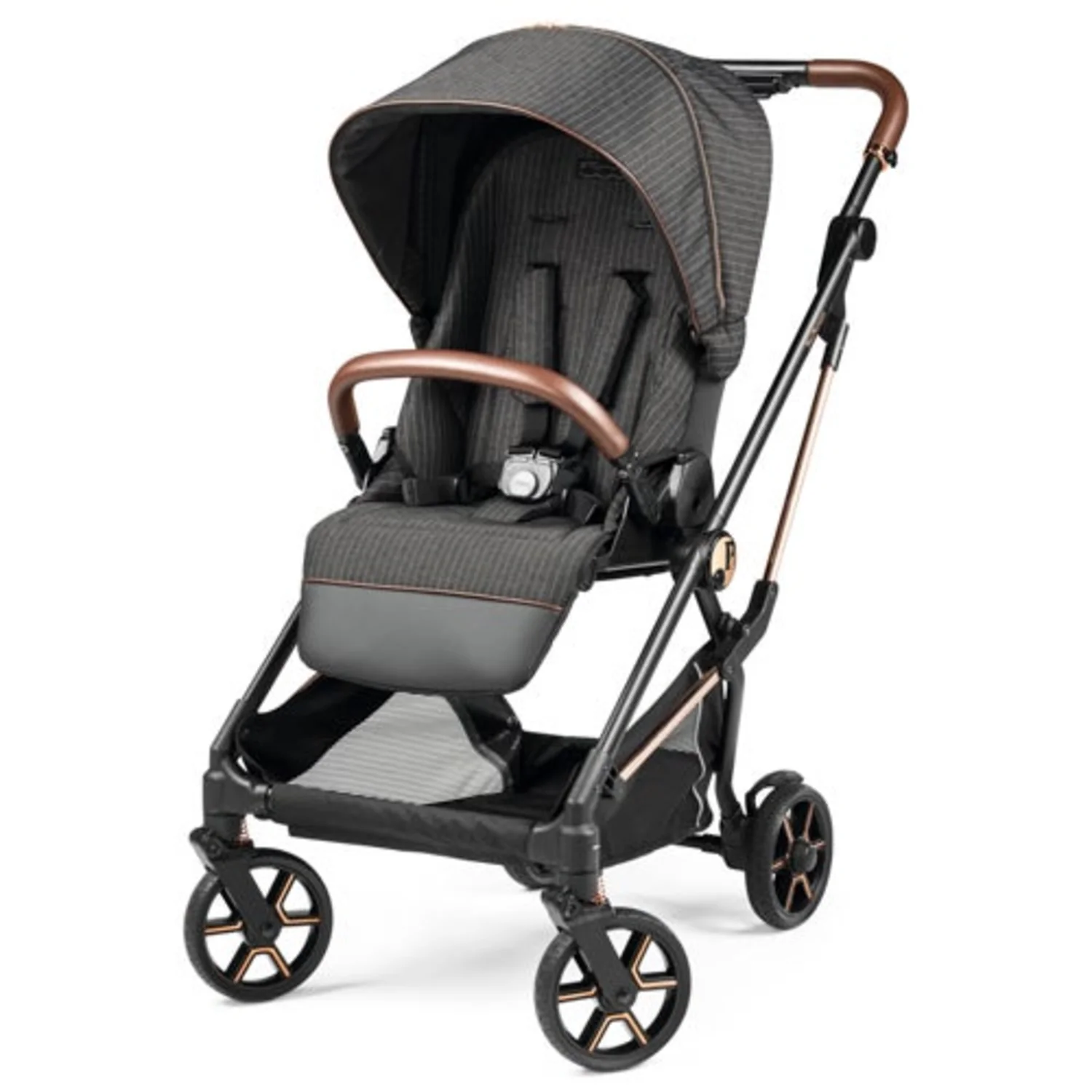 VIVACE SINGLE STROLLER W/ REVERSIBLE SEAT & BOOT FIAT 500 - Image 3
