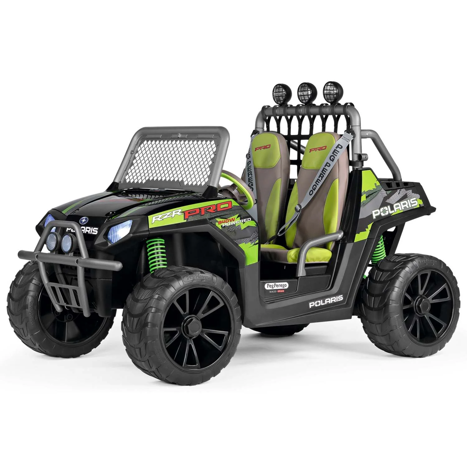 POLARIS RZR PRO GREEN SHADOW 24V RIDE-ON - Image 2