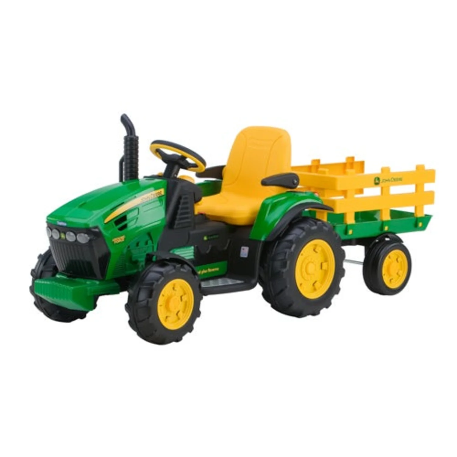 JOHN DEERE GROUND FORCE TRACTOR 12V RIDE-ON - Image 3
