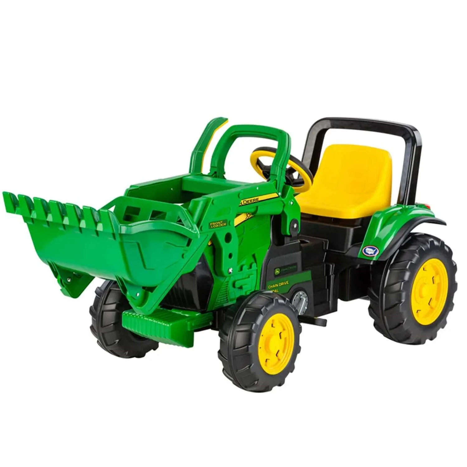 JOHN DEERE FRONT LOADER PEDAL POWERED RIDE-ON - Image 2