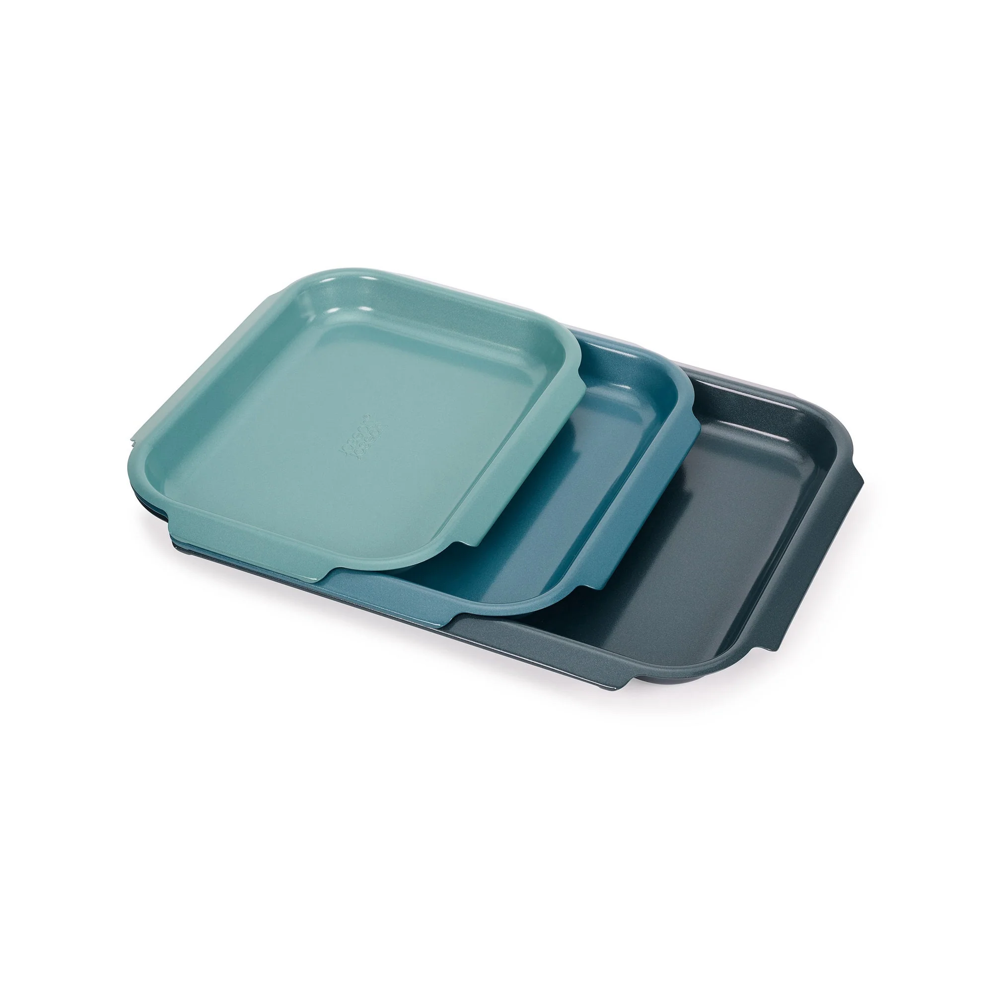 3PC NEST BAKE NONSTICK BAKING PAN SET - Image 2