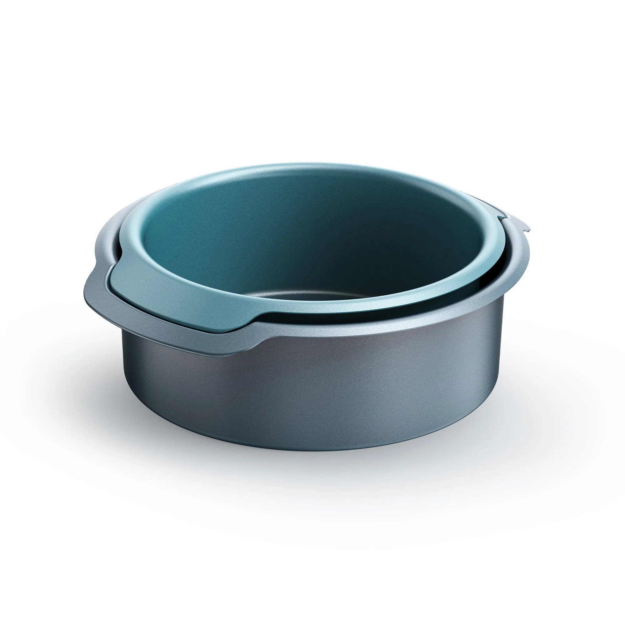 2PC NEST BAKE NONSTICK ROUND CAKE PAN SET - Image 2