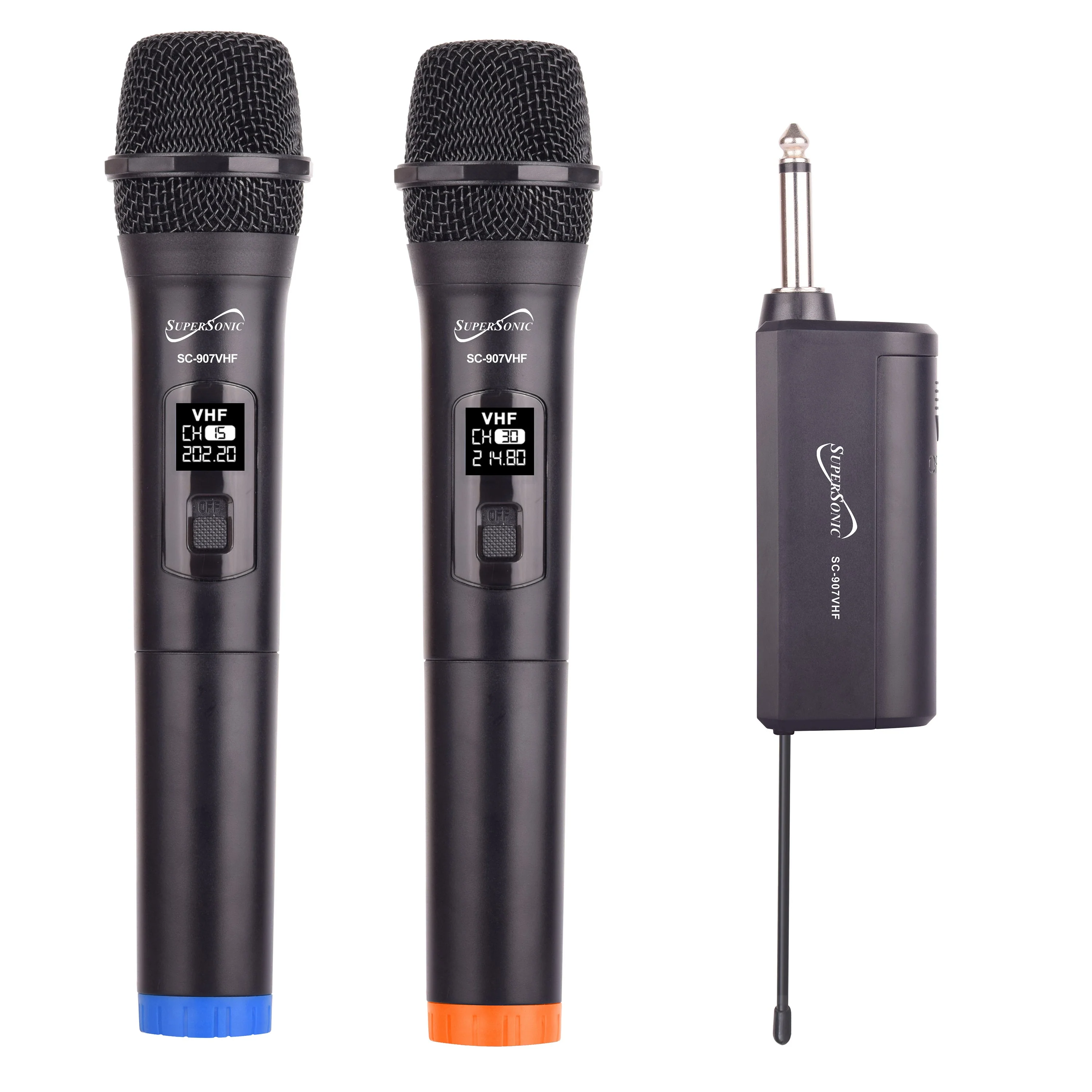 PROFESSIONAL VHF DUAL FIXED CHANNEL WIRELESS W/ MICROPHONES - Image 2