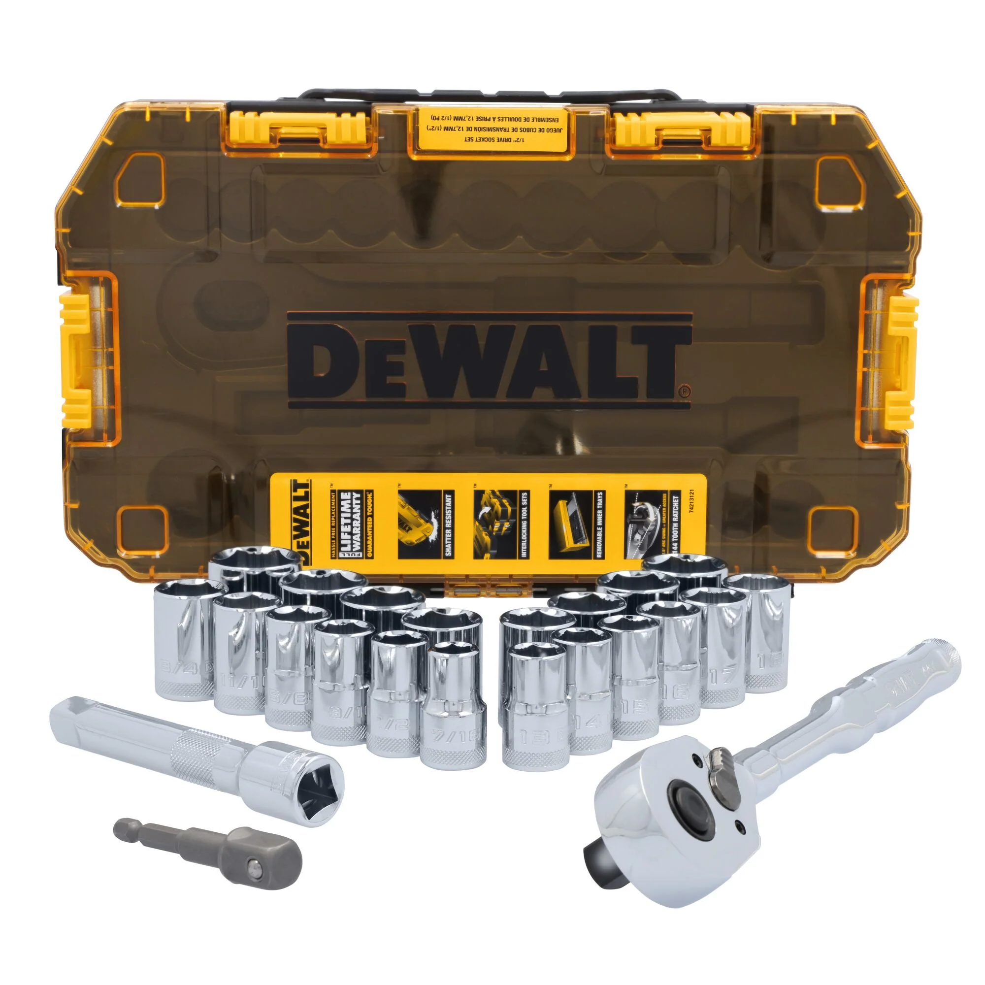 TOUGHSERIES 23PC TOUGH BOX 1/2" DRIVE MECHANICS TOOL SET - Image 2