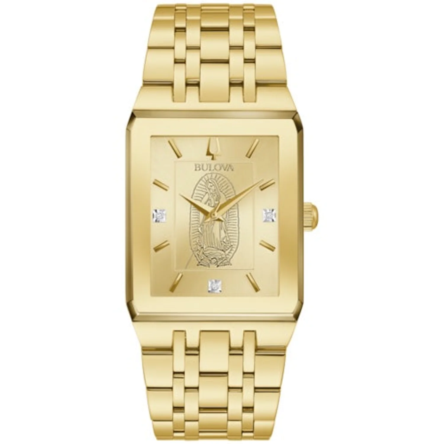 MEN'S QUADRA MODERN STAINLESS STEEL WATCH, DIAL - Image 3